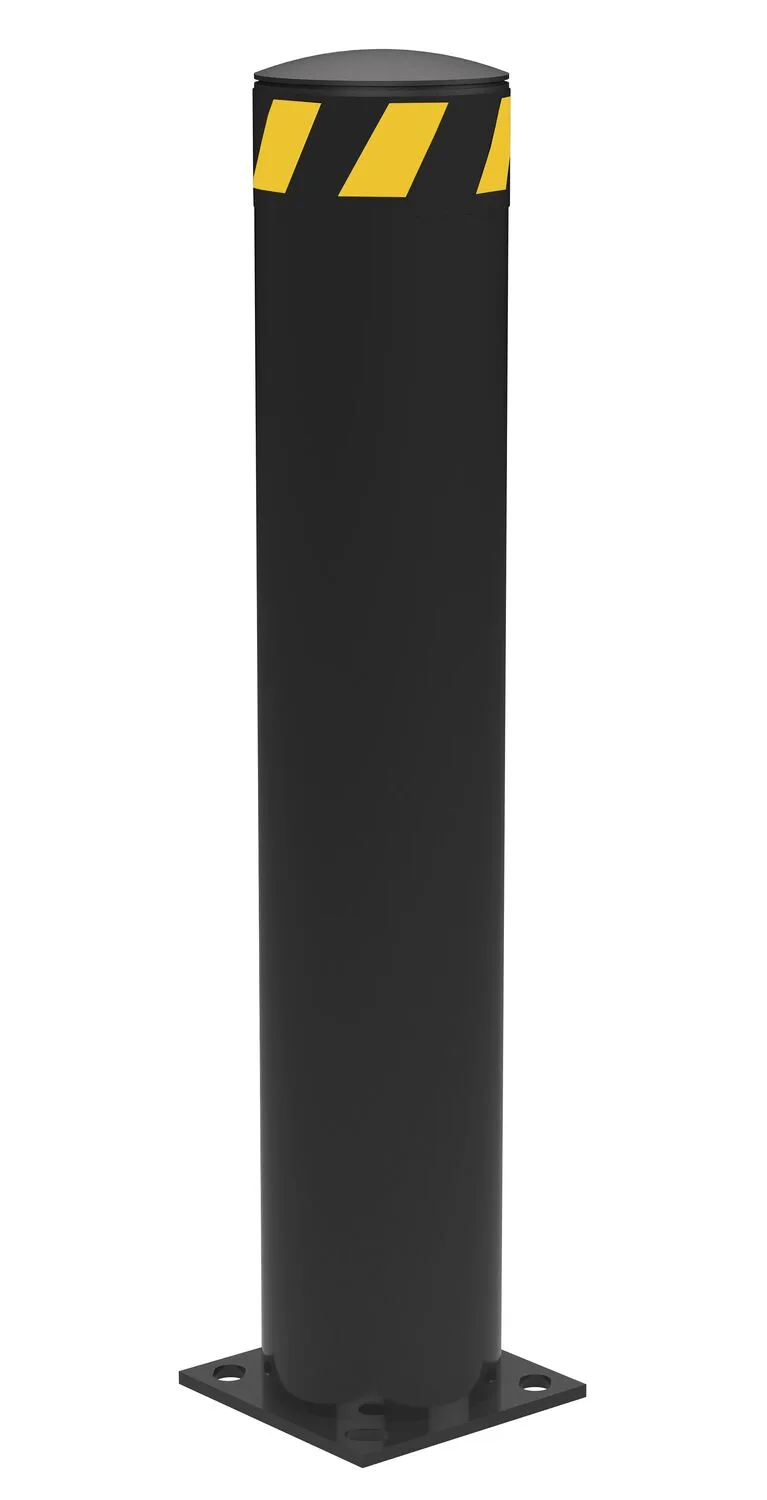 Vestil BOL-36-6.5-BK steel pipe safety bollard