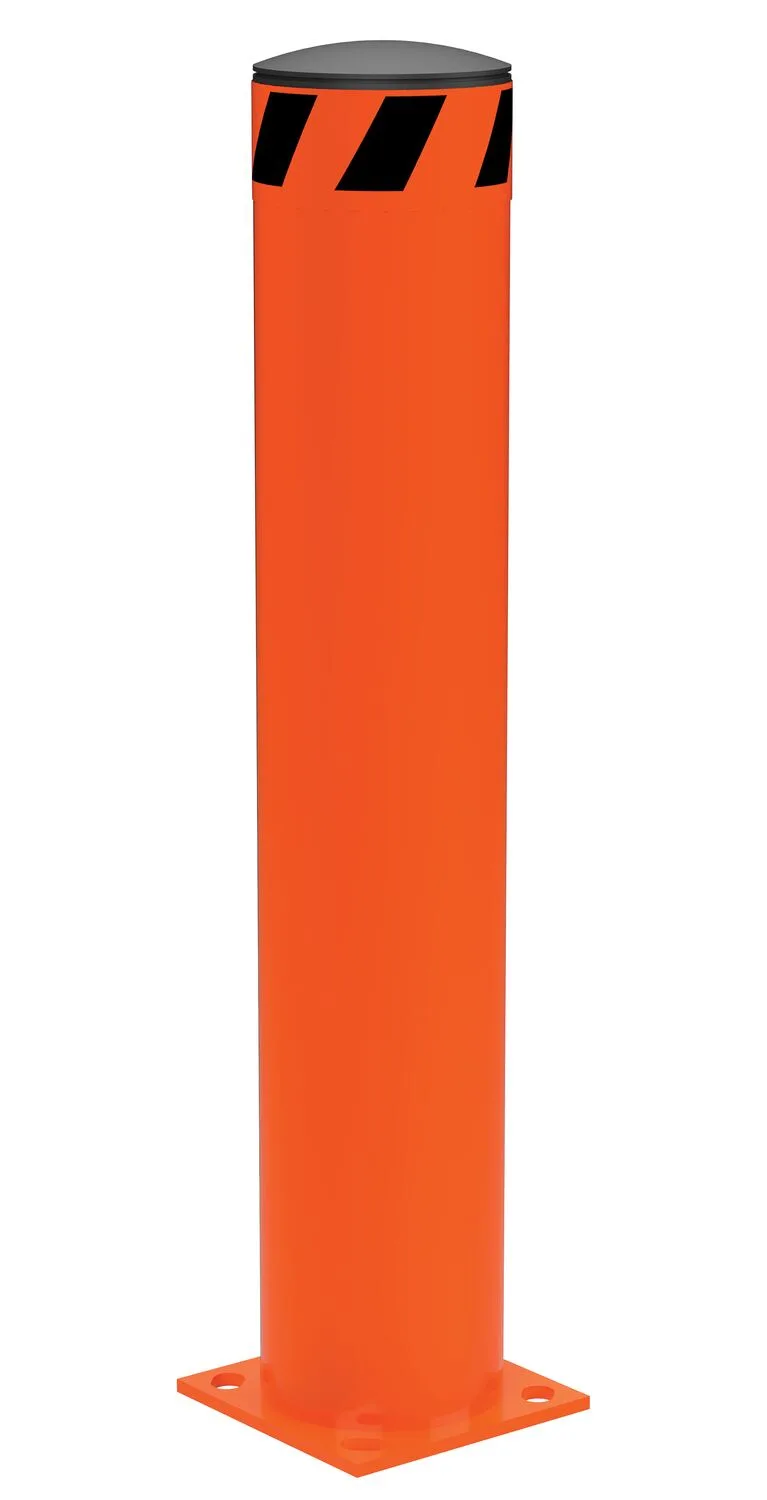 Vestil BOL-36-6.5-OR steel pipe safety bollard