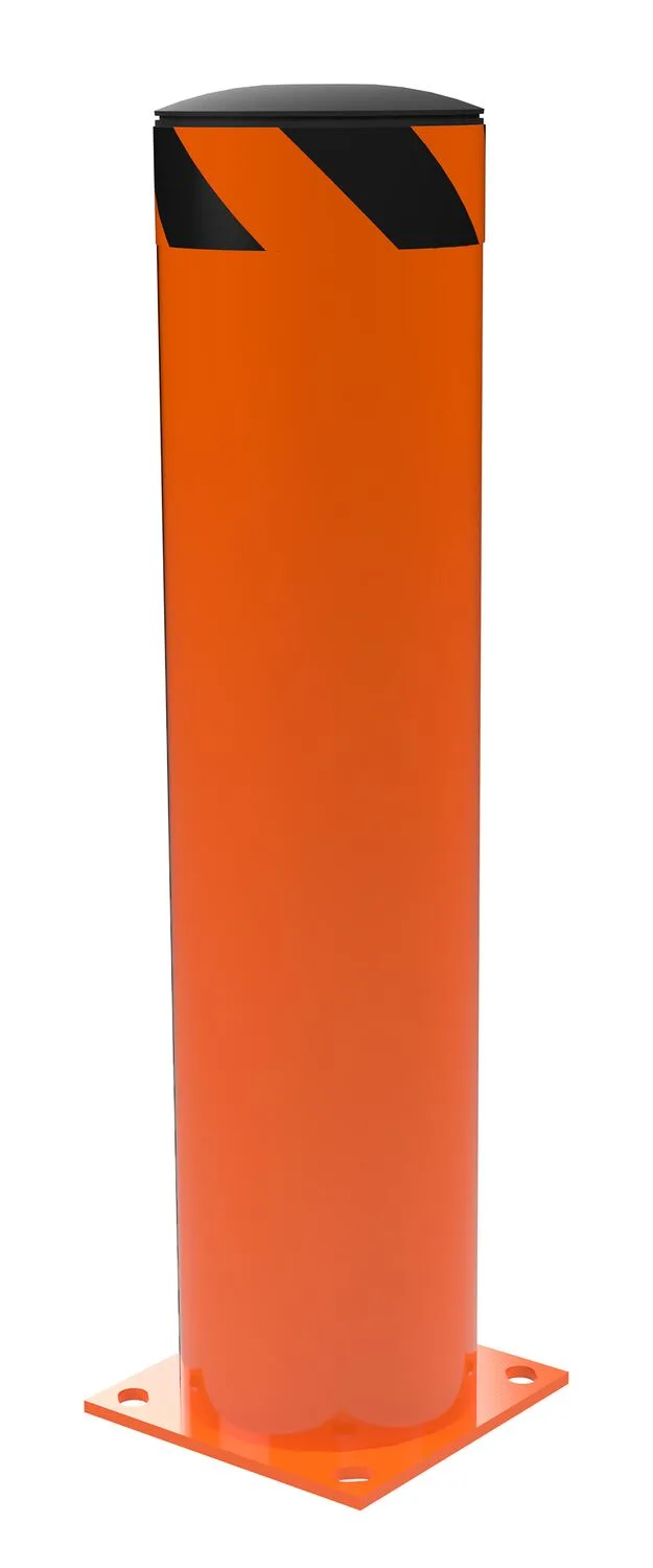 Vestil BOL-36-8.5-OR steel pipe safety bollard