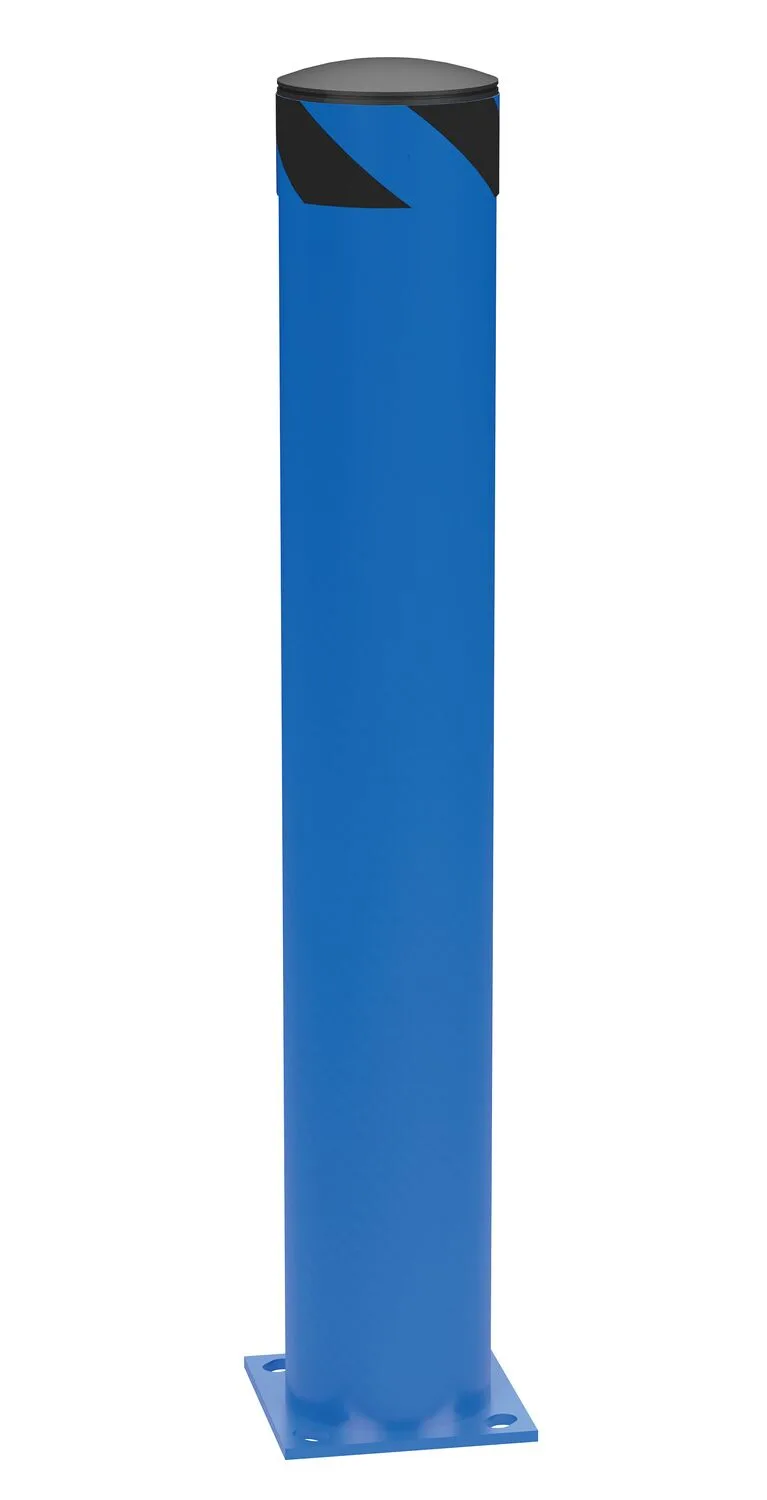 Vestil BOL-42-6.5-BU steel pipe safety bollard