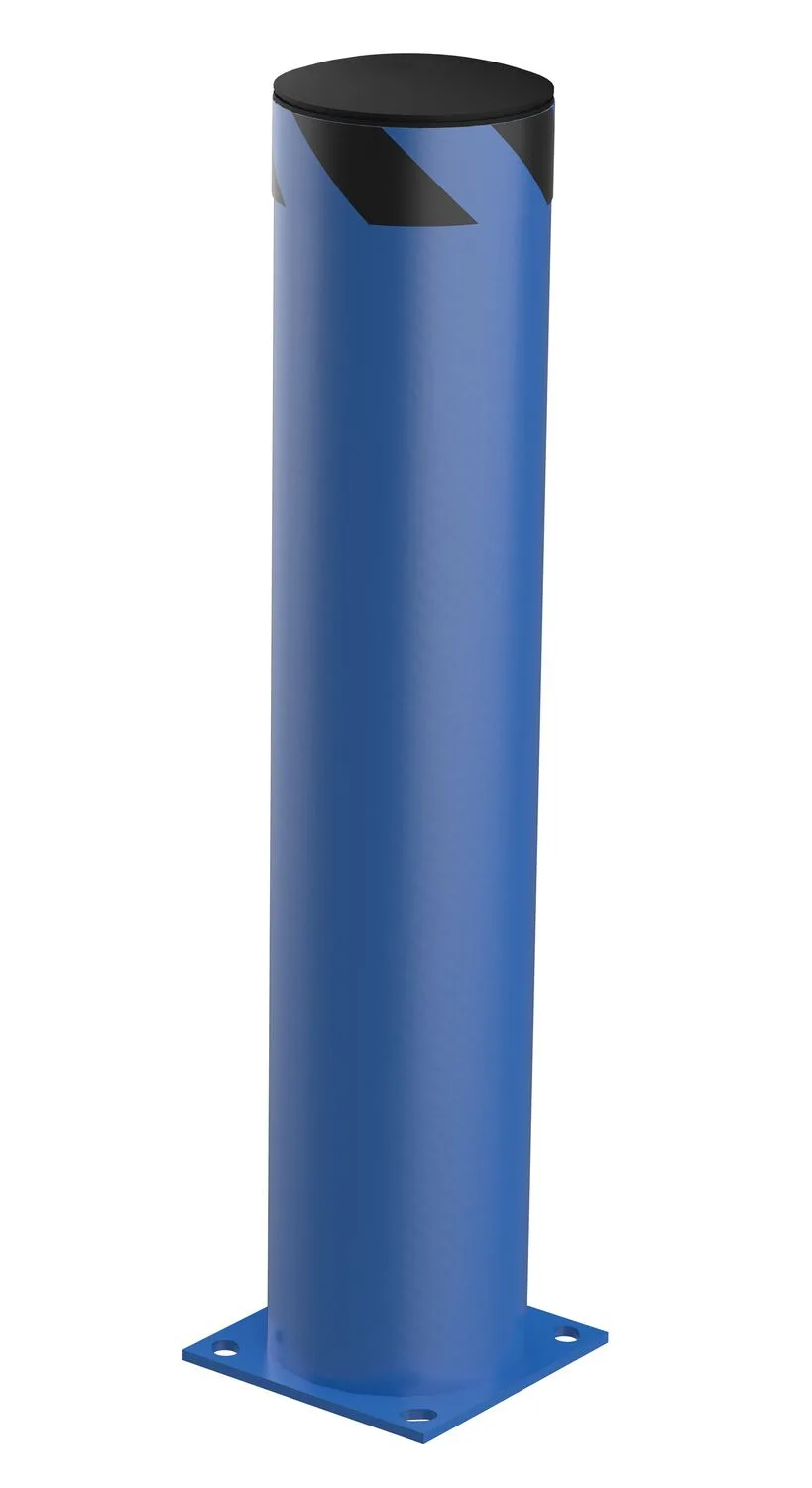 Vestil BOL-42-8.5-BU steel pipe safety bollard