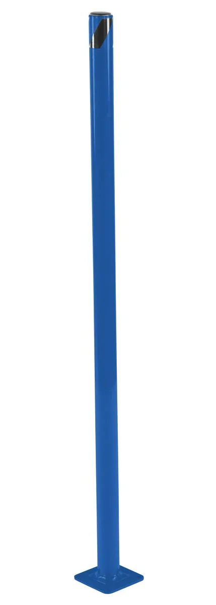 Vestil BOL-48-2-BU steel pipe safety bollard
