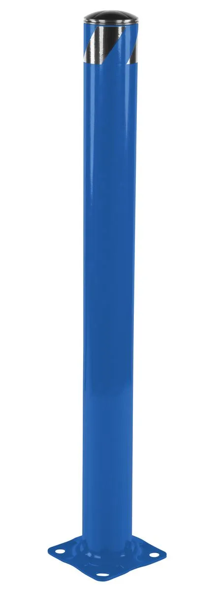 Vestil BOL-48-5.5-BU steel pipe safety bollard