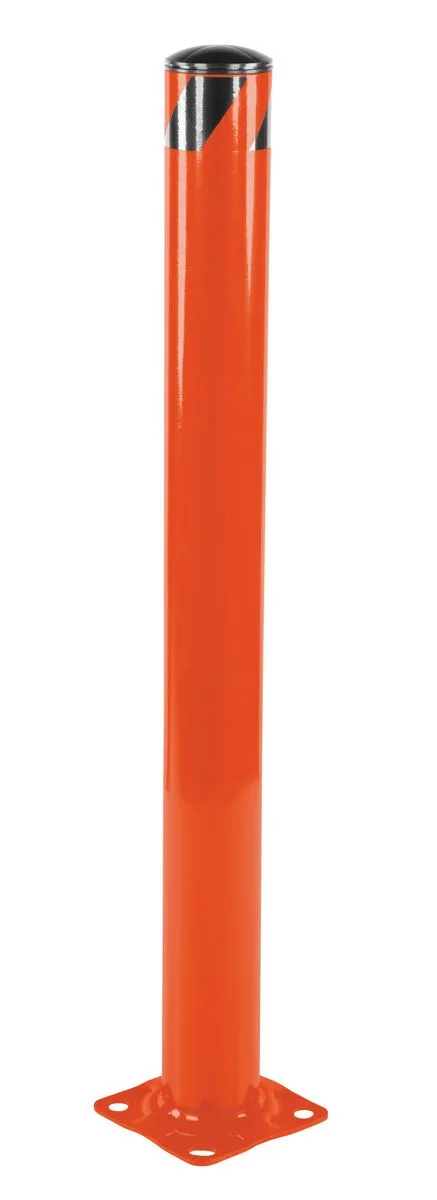 Vestil BOL-48-5.5-OR steel pipe safety bollard