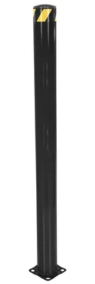 Vestil Steel Pipe Safety Bollard 62 In. x 5-1/2 In. Black