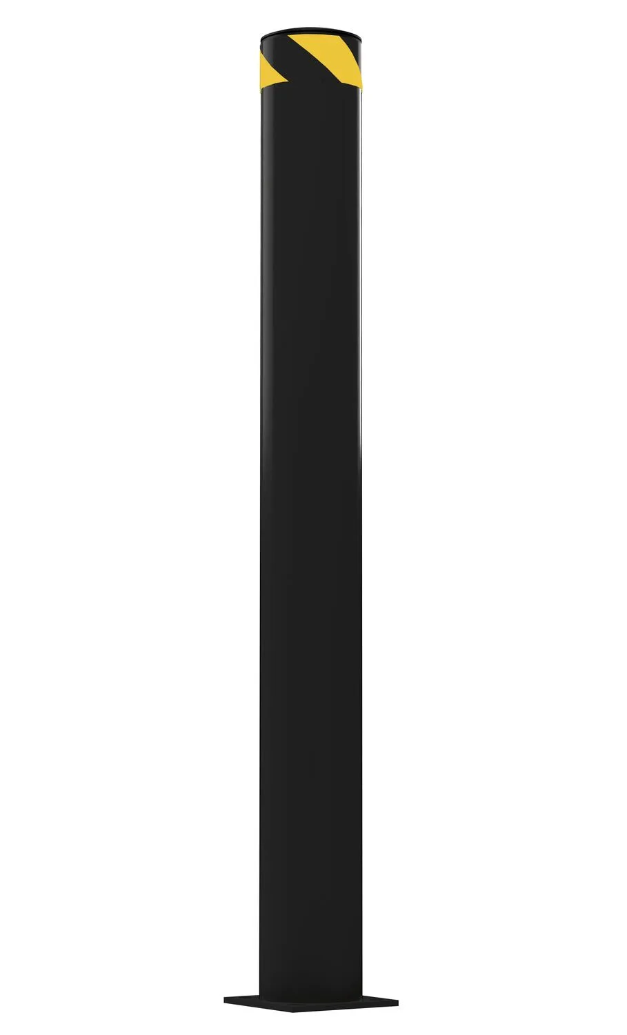 Vestil BOL-62-6.5-BK steel pipe safety bollard