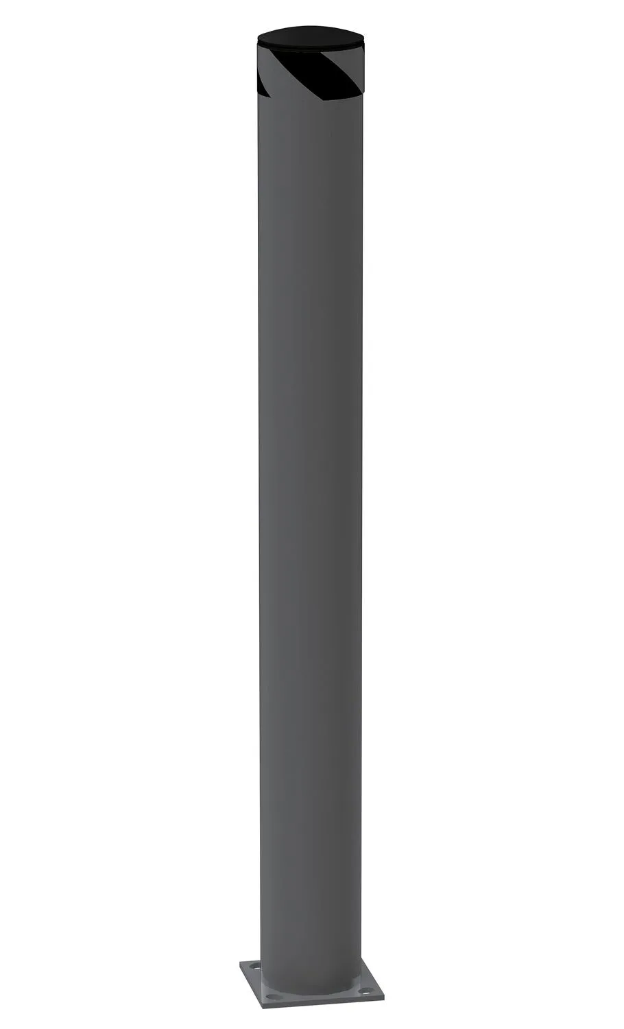 Vestil BOL-62-6.5-GYSG steel pipe safety bollard