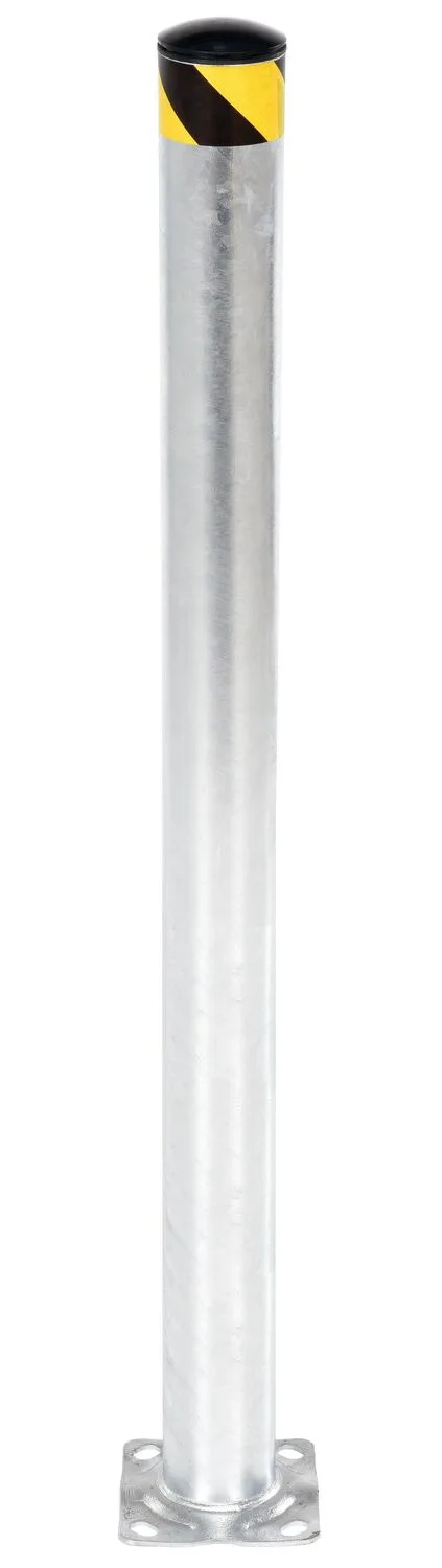 Vestil BOL-72-4.5-HDG steel pipe safety bollard
