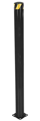 Vestil Steel Pipe Safety Bollard 72 In. x 5-1/2 In. Black