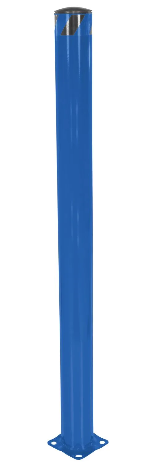Vestil BOL-72-5.5-BU steel pipe safety bollard