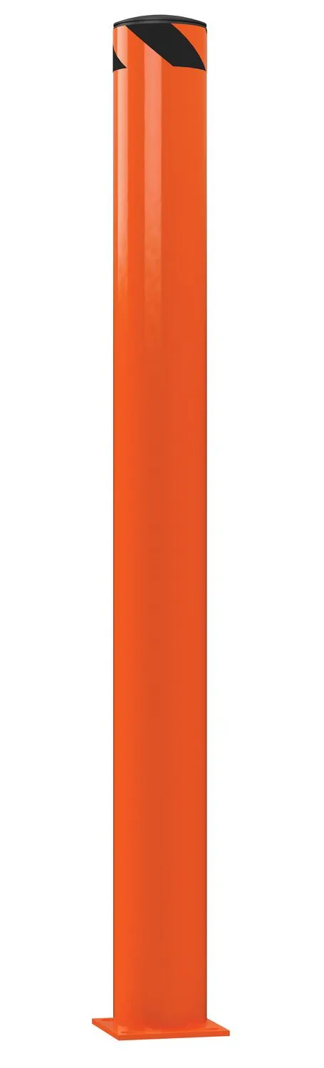 Vestil BOL-72-6.5-OR steel pipe safety bollard