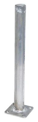 Vestil BOL-A-36-3.5 aluminum bollard shown from an alternate angle
