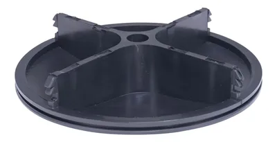 Vestil BOL-CAP-8.5-P replaceable bollard cap shown from an alternate angle