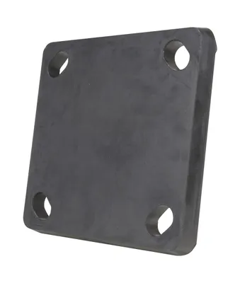 Vestil BOL-EAM-8X8 energy absorbing mat (for bollards) shown from an alternate angle
