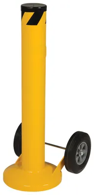 Vestil BOL-MB-42-5.5 movable bollard shown from an alternate angle