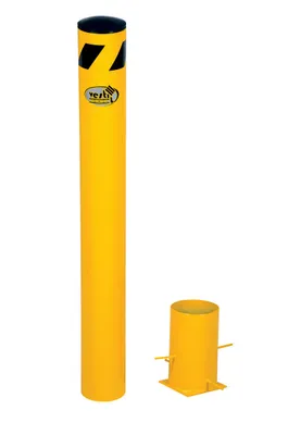 Vestil BOL-R-36-5.5 removable bollard shown from an alternate angle
