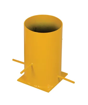 Vestil BOL-R-36-5.5 removable bollard shown from an alternate angle