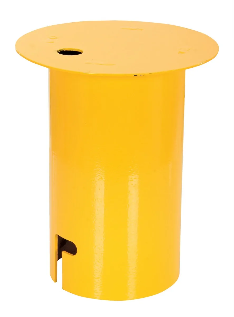 Vestil BOL-R-SLV-CV removable bollard