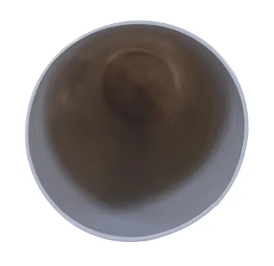 Vestil BPC-7-GY bollard post cover shown from an alternate angle