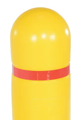 Vestil BPC-7L bollard post cover shown from an alternate angle