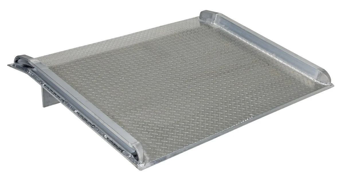 Vestil BTA-20006672 aluminum truck dockboards (welded aluminum curbs)