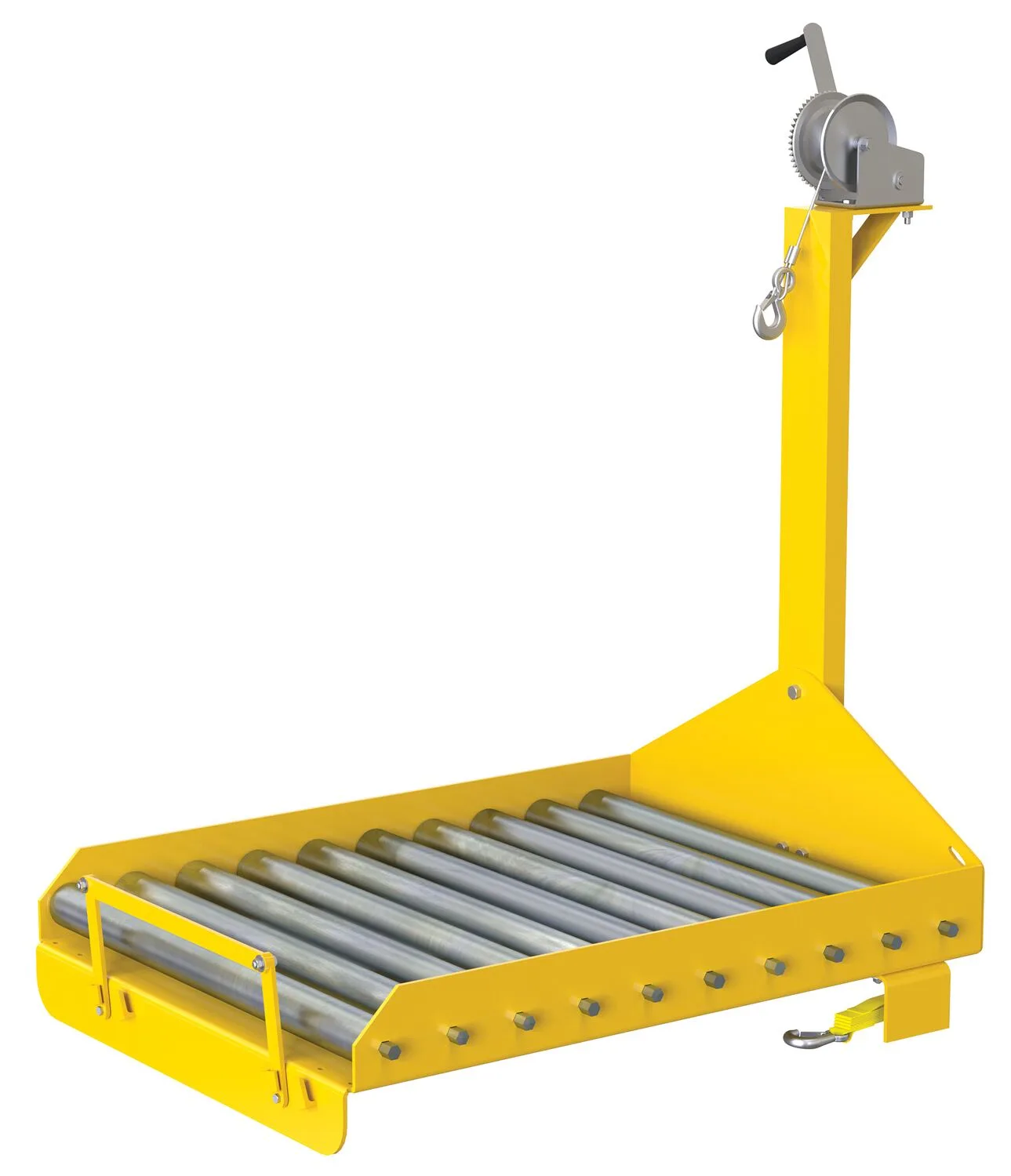Vestil BTC-PJ-WINCH battery transfer platform