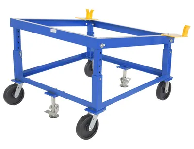 Vestil C-ATH-4048 economical pallet & container transporter shown from an alternate angle