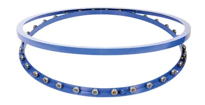 Vestil CA-48-6 steel manual carousel shown from an alternate angle