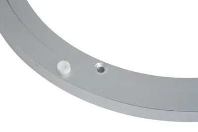 Vestil CA-5-12 aluminum mini carousel shown from an alternate angle