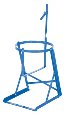 Vestil CAN-A manual pail tipper shown from an alternate angle