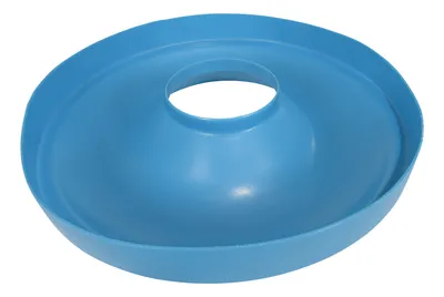 Vestil CAN-CAP-P recycling lid shown from an alternate angle