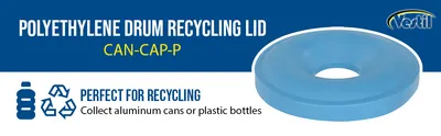 Vestil CAN-CAP-P recycling lid feature highlights