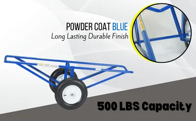Vestil CARPET-45 portable carpet dollies &amp; dispenser feature highlights