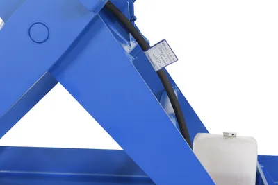 Vestil CART-1000-2040-FP hydraulic elevating cart shown from an alternate angle