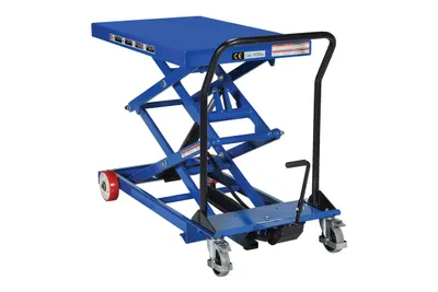 Vestil CART-1000-D-FR premium scissor lift cart shown from an alternate angle
