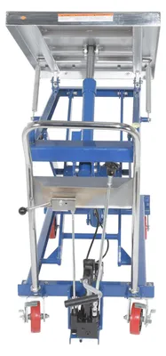 Vestil CART-1000-LT lift & tilt carts with sequence select shown from an alternate angle