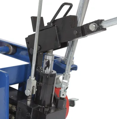 Vestil CART-1000-LT lift & tilt carts with sequence select shown from an alternate angle