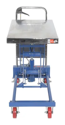 Vestil CART-1000-TS hydraulic elevating cart shown from an alternate angle