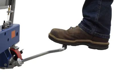 Vestil CART-1000-TS hydraulic elevating cart shown from an alternate angle