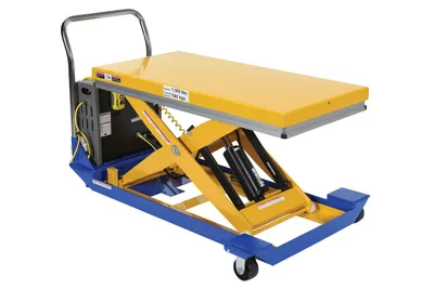 Vestil CART-24-15-DC dc powered and manual scissor cart