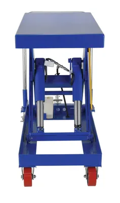 Vestil CART-2500-2040-FP hydraulic elevating cart shown from an alternate angle