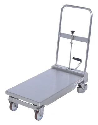 Vestil CART-330-SS stainless steel scissor cart