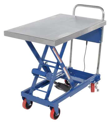 Vestil CART-400-LA linear actuated elevating cart