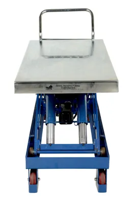 Vestil CART-4000 hydraulic elevating cart shown from an alternate angle