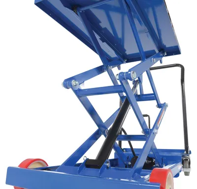 Vestil CART-600-D-FR premium scissor lift cart shown from an alternate angle