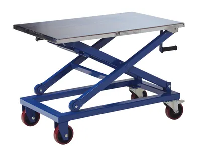 Vestil CART-660-M mechanical scissor cart shown from an alternate angle