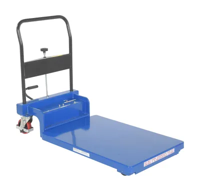 Vestil CART-900-LP-AS low profile scissor cart w auto-shift