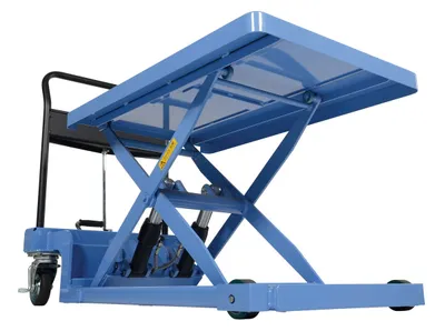 Vestil CART-900-LP low profile scissor lift cart shown from an alternate angle