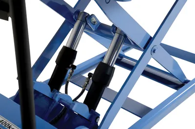 Vestil CART-900-LP low profile scissor lift cart shown from an alternate angle