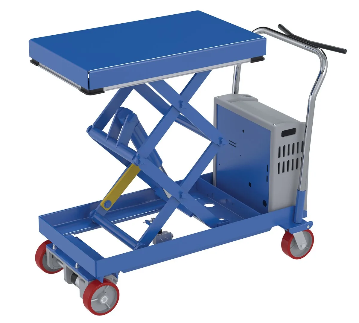 Vestil CARTD-1000-2033-CTD traction drive electric hydraulic elevating cart